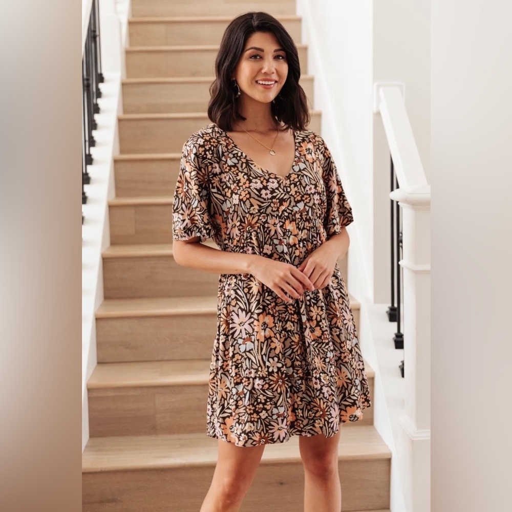 Floral Mini Dress